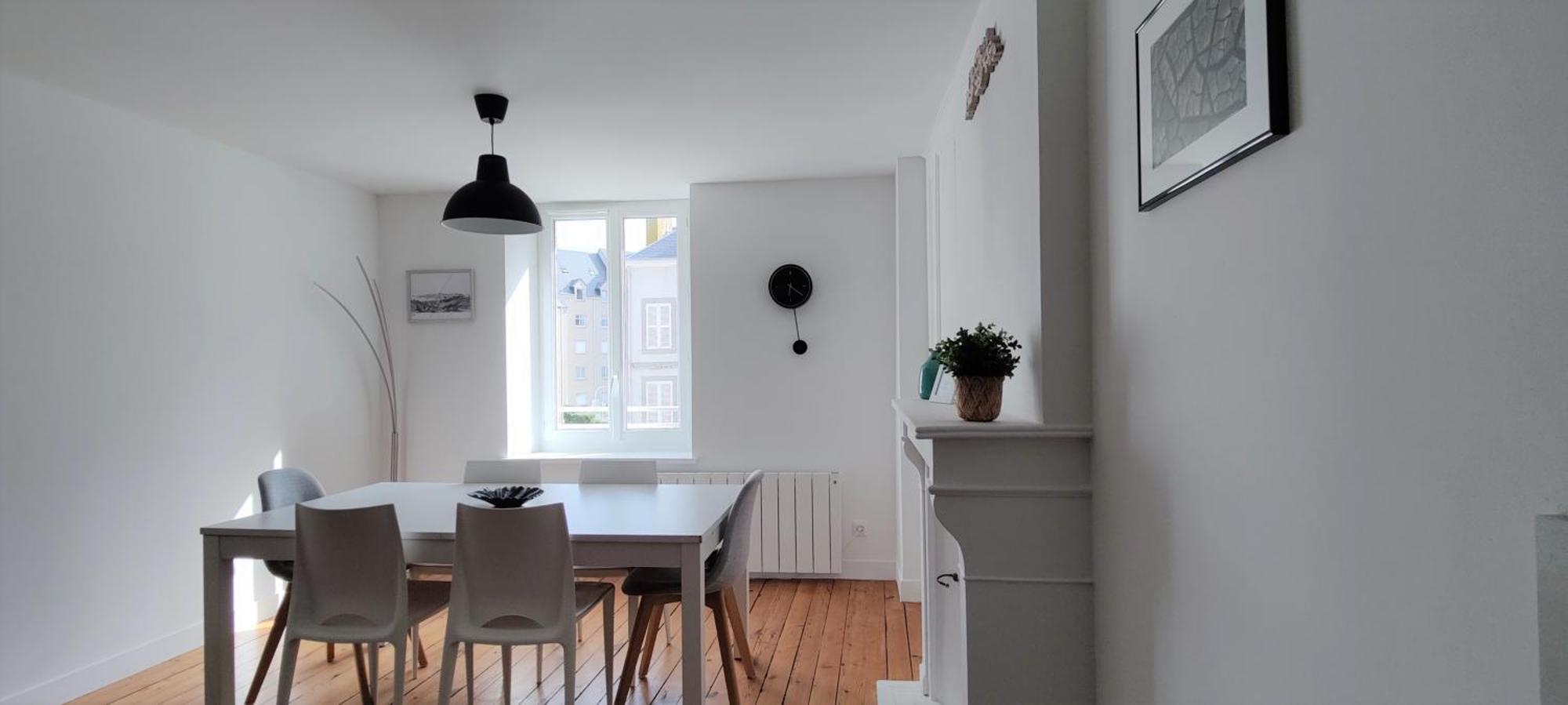 Appartement Belle Epoque à Granville Extérieur photo